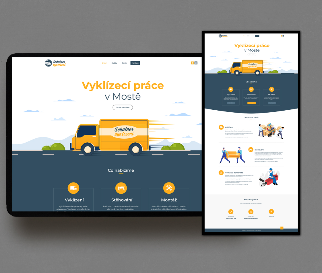 Schainer vyklízení