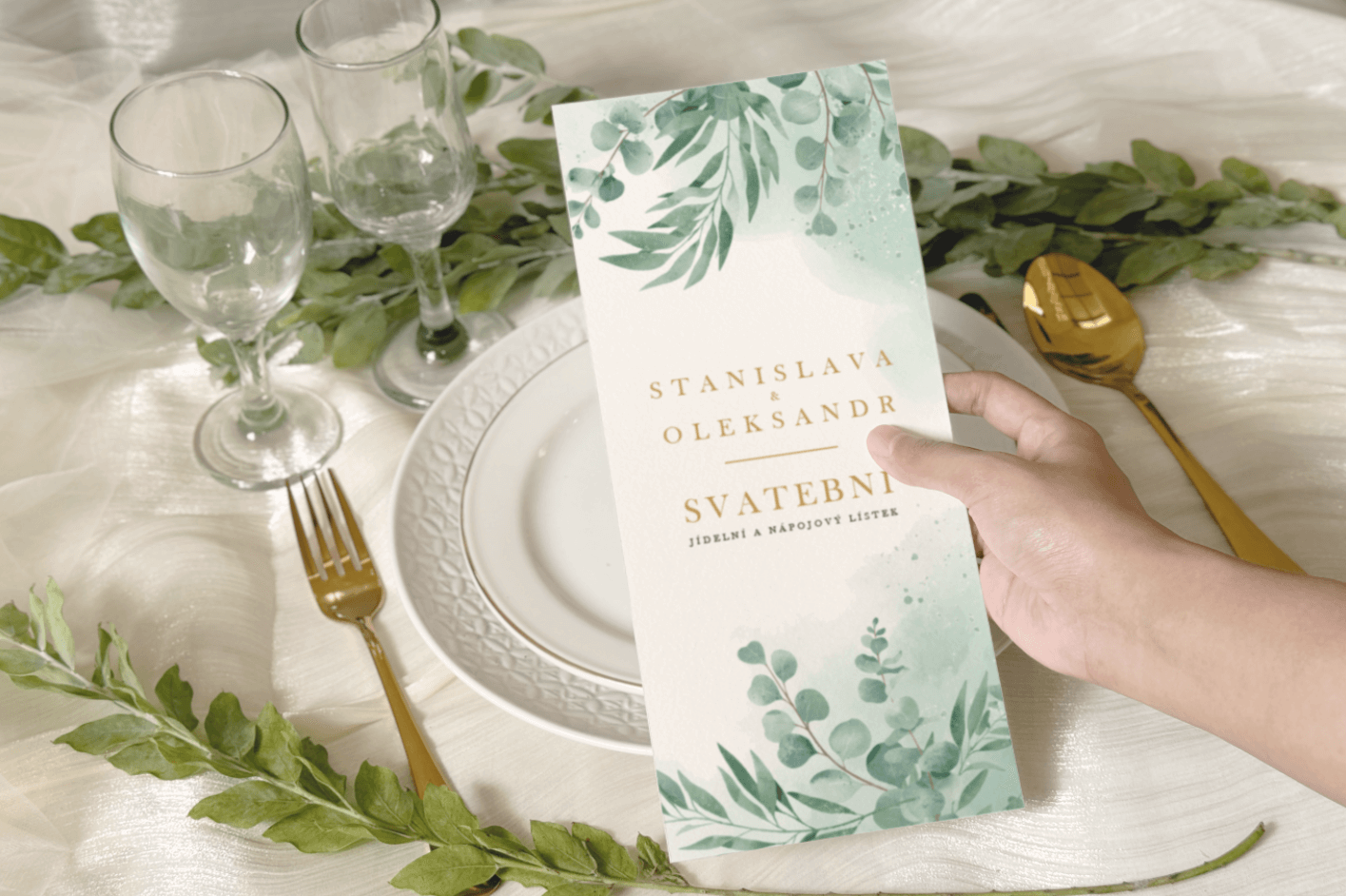 Svatební menu - Stáňa