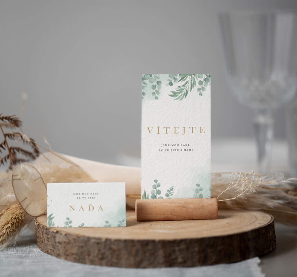 Jmenovky na svatbu - Stáňa